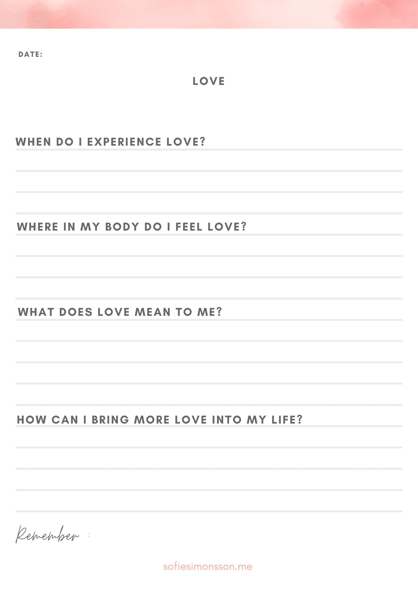 FREE RESOURCE - WORKBOOK