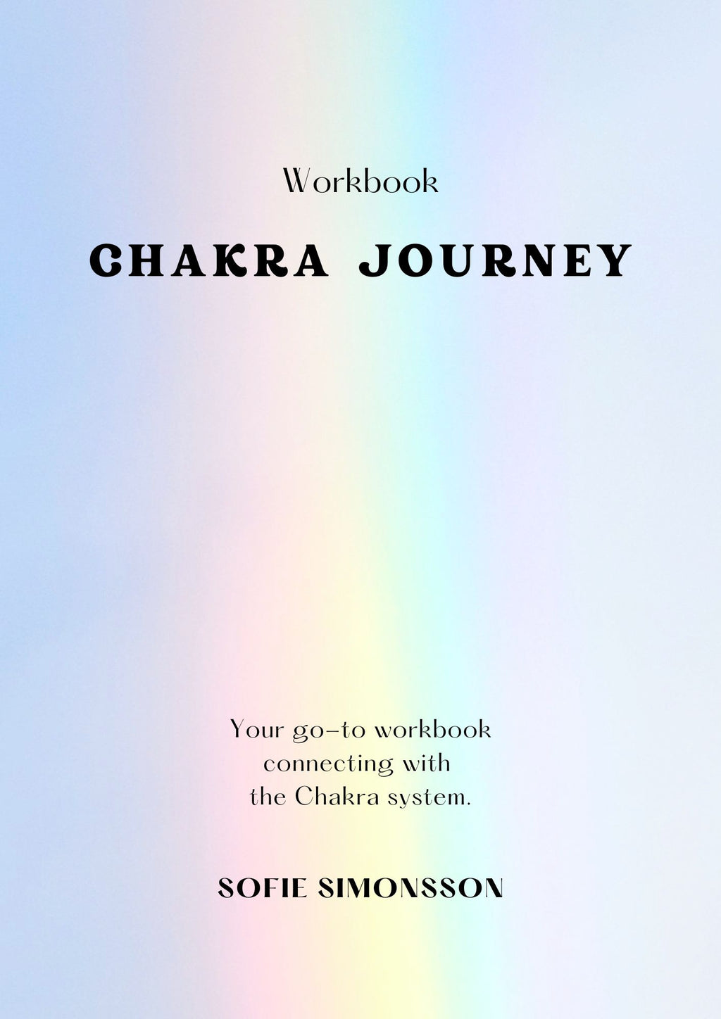 CHAKRA JOURNEY - WORKBOOK