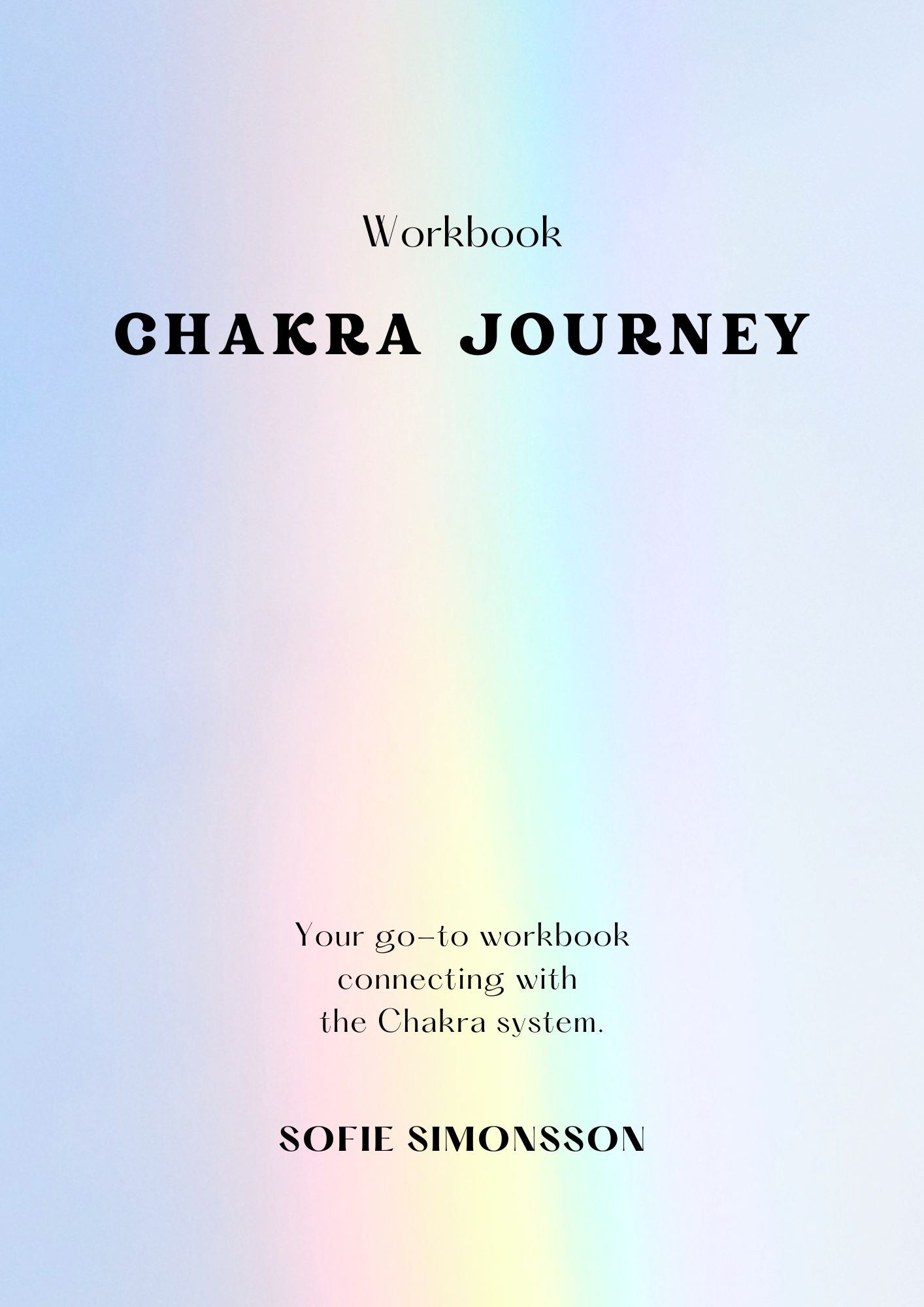 CHAKRA JOURNEY - WORKBOOK