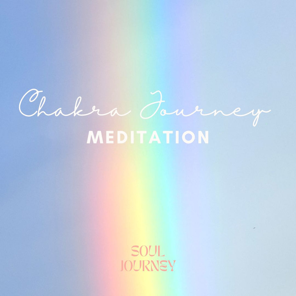 CHAKRA JOURNEY WORKBOOK + MEDITATION